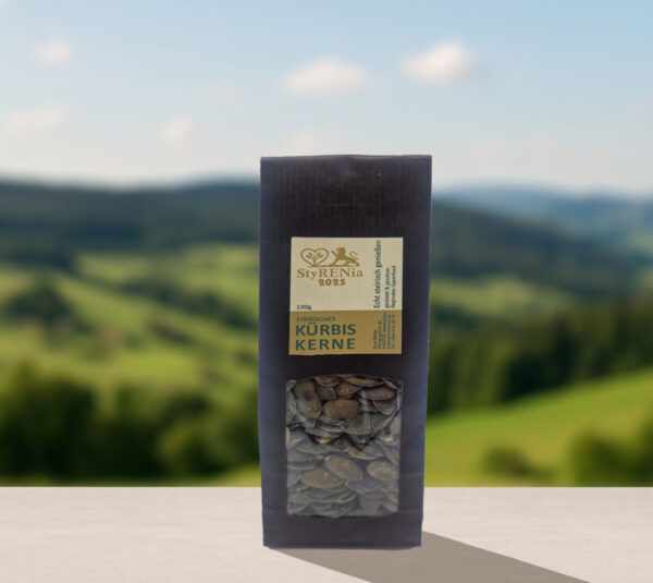 Steirische Kürbiskerne geröstet und gesalzen-der knusprige Klassiker,100g