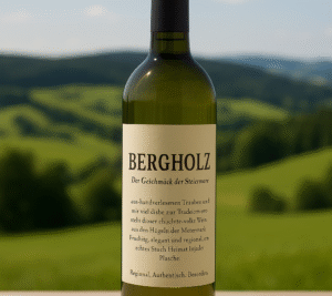 Bergholzwein – Der Geschmack der steirischen Hügel – 0.75 Liter